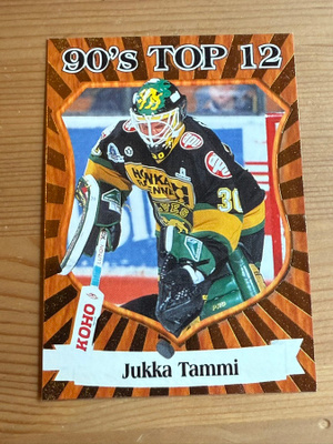 1998-99 Keräilysarja 90's Top 12 #4 Jukka Tammi