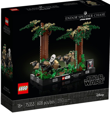 Lego 75353 Endor Speeder Chase Diorama