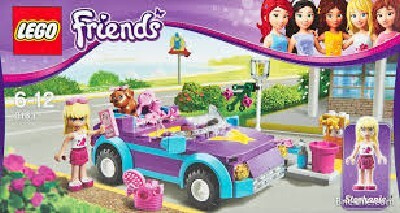 Lego Friends 3183 Stephanien Avoauto, uusi