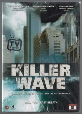 KILLER WAVE (2007) minisarja (2DVD) Angus Macfadyen (UUSI)
