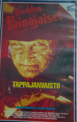 Freddyn painajaiset Tappajan vaisto vhs