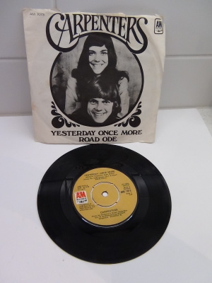 CARPENTERS 7´YESTERDAY ONCE MORE, ROAD ODE