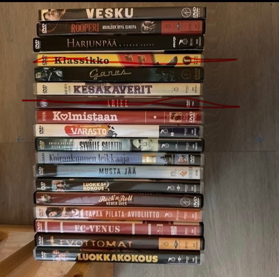 Kotimaiset  DVD