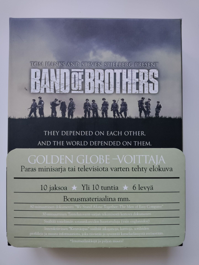 Band of Brothers – Taistelutoverit DVD boksi (6DVD)