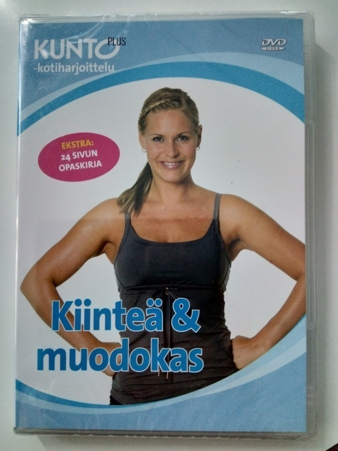 Kunto plus dvd KIINTEÄ & MUODOKAS ( UUSI! ) Sis.postikulut