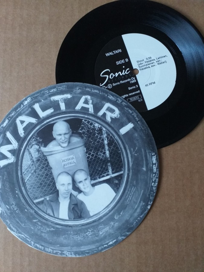 WALTARI rap your body beat / shout 7" -1989-