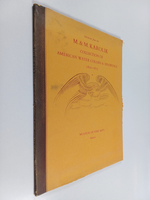 Collection of American water colors & drawings 1800 - 1875