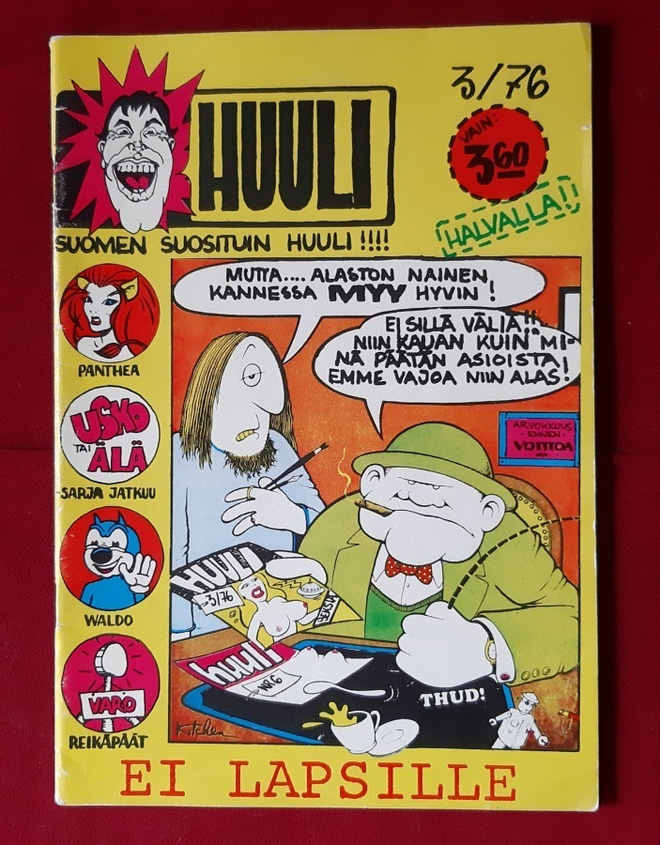 Huuli 3/1976 Huumorilehti