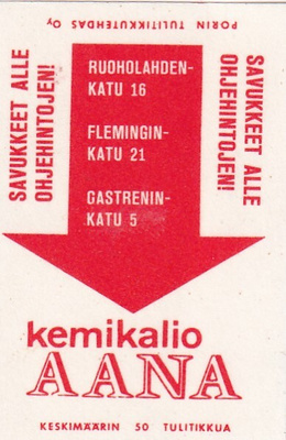 Helsinki, Kemikalio AANA ,   s86