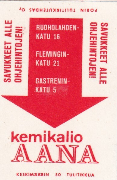 Helsinki, Kemikalio AANA ,   s86