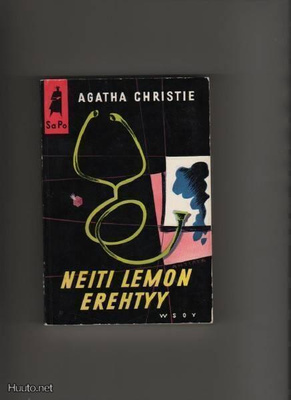 Christie, Agatha: Neiti Lemon erehtyy, WSOY 1958, nid, 2.p.