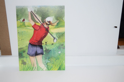 postikortti (A) golf