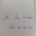Ulla-Christina Sjöman : Herran seurassa (signeerattu) - pikkukuva 2