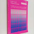 Low level measurements : for effective low current, low v... - pikkukuva 1