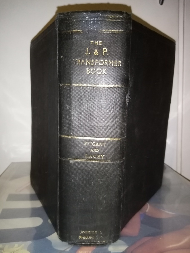 THE J. &. P. TRANSFORMER BOOK ( SIS POSTIKULU )