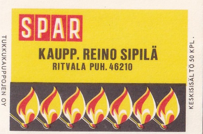Ritvala. Kaupp. Reino Sipilä . SPAR   ,   b420