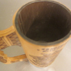 Olutkolpakko, Sortavala, puinen kuori, lasi sisus, hand Made - pikkukuva 3