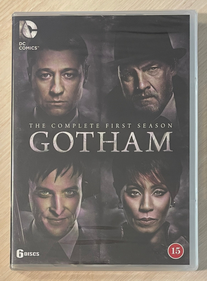 DC Comicsin GOTHAM: Kausi 1 (2014-2015) 6DVD (UUSI)