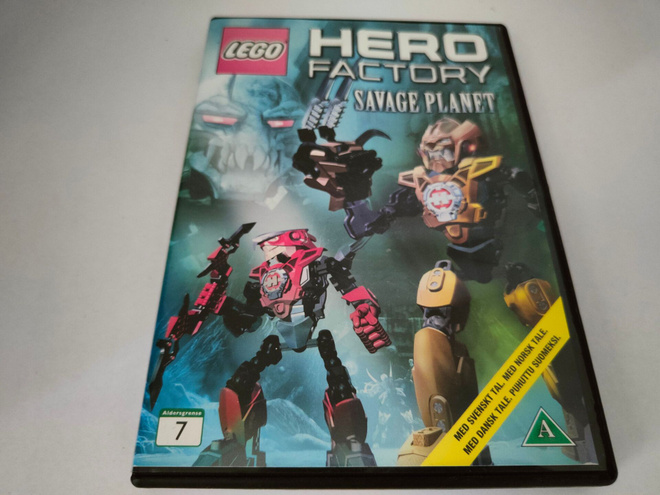 Lego Hero Factory - Savage Planet - DVD - Nordic-julkaisu