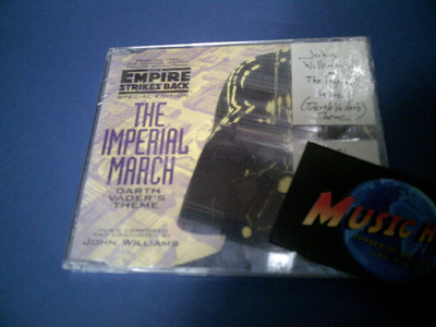 OST - STAR WARS THE IMPERIAL MARCH UUSI CDS