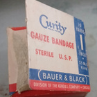 Vintage; Bauer & Black Curity Automobile First Aid Kit - pikkukuva 3