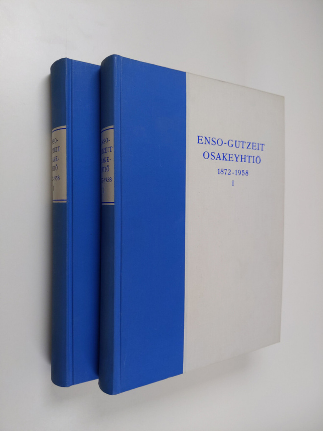 Victor Hoving : Enso-Gutzeit osakeyhtiö 1872-1958 1-2