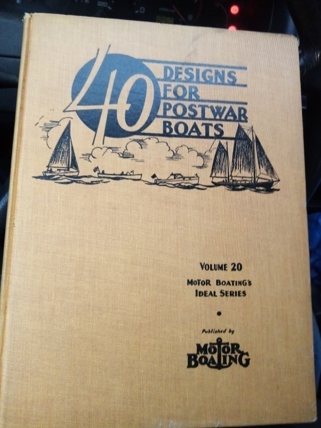 40 DESIGNS FOR POSTWAR BOATS ( 2 P. 1947)