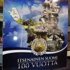 Itsenäinen Suomi 100 vuotta kolikko + keräilykansio - pikkukuva 1