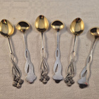 Kuukausilusikat, Neilikka, 6 kpl, 11,8 cm, v.1968-81 - pikkukuva 1
