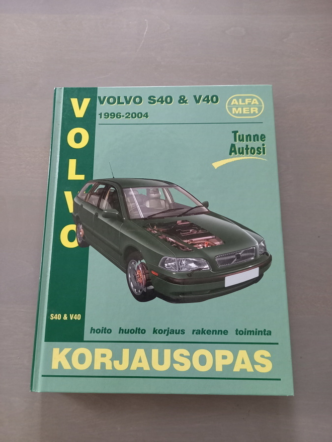 Alfamer: Volvo S40 & V40 korjausopas