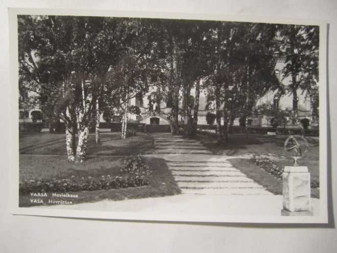 VANHA Postikortti Vaasa 1930-l Alkup.Mallikappale