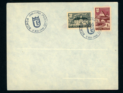FDC 1946 Porvoo