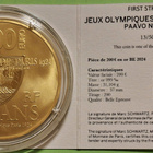 Paavo Nurmi 1 oz kultaraha 13/50 Ranska 2024, Paris Olympics - pikkukuva 2