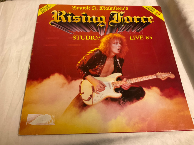Yngwie J. Malmsteen’s Rising Force - Studio/live ´85  (12”)