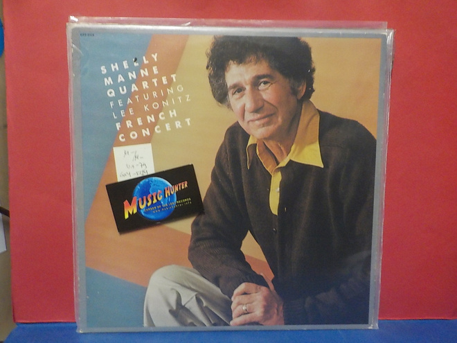 SHELLY MANNE QUARTET - FRENCH CONCERT M-/M- U.S -79 LP