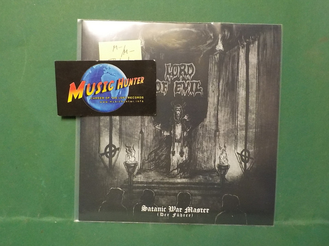 LORD OF EVIL - SATANIC WAR MASTER M-/M- REISSUE 7" EP