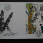 FDC Tikkalintuja 16.5.2001 LaPe 1563-1568 BL28 - pikkukuva 1
