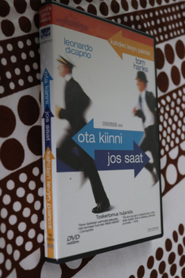 2DVD Ota kiinni jos saat ( 2003 Leonardo DiCaprio Tom Hanks)