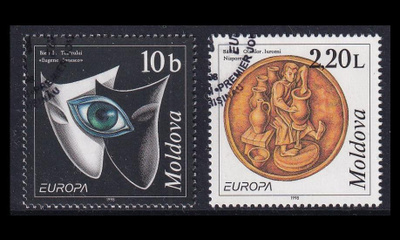 Moldova 275-6 o Europa kansalliset juhlat (1998)