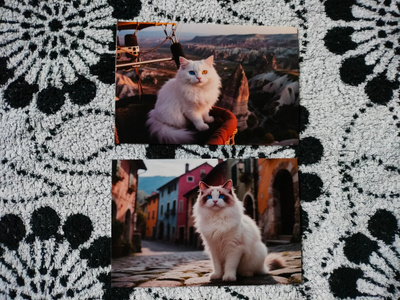 ~Kissa kortti~ 2kpl