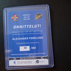 Liiga 26/27 Alexander Forslund Jokerit /80 Silver  Signature - pikkukuva 2
