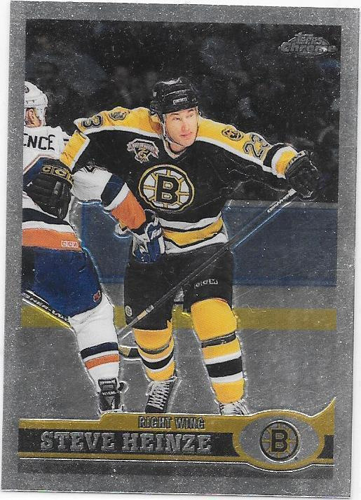 1999-00 Topps Chrome #56 Steve Heinze Boston Bruins