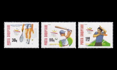 Albania 2502-4 ** Kesäolympialaiset Barcelona (1992)