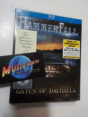 HAMMERFALL - GATES OF DALHALLA UUSI BLU-RAY + 2CD