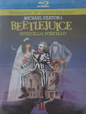 BEETLEJUICE BLU-RAY UUSI!
