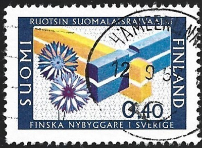 1967 Ruotsin suomalaisraivaajat leimattu LaPe 627