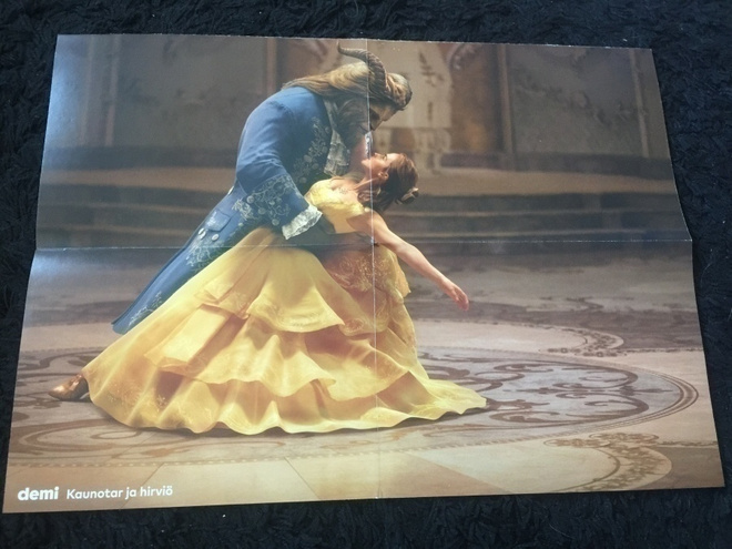 Disney Beauty and the Beast juliste