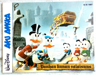 Aku Ankka 52 B 1987 Vanhan linnan salaisuus