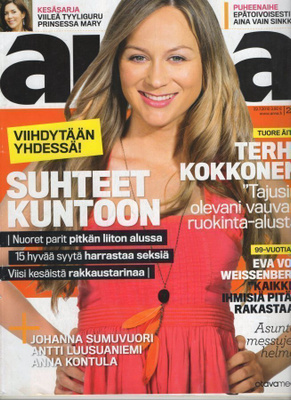 Anna n:o 29 2010 Terhi Kokkonen. Eva. Paremmat puoliskot.