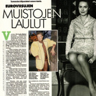 Me Naiset n:o 18 1989 Euroviisujen muistojen laulut.  Soile. - pikkukuva 2